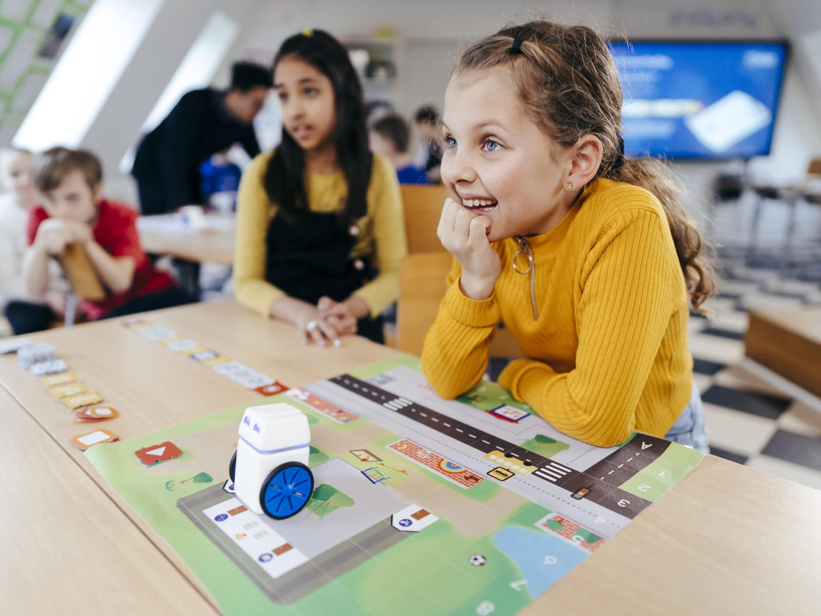 KUBO Coding Starter Set in use in a classroom